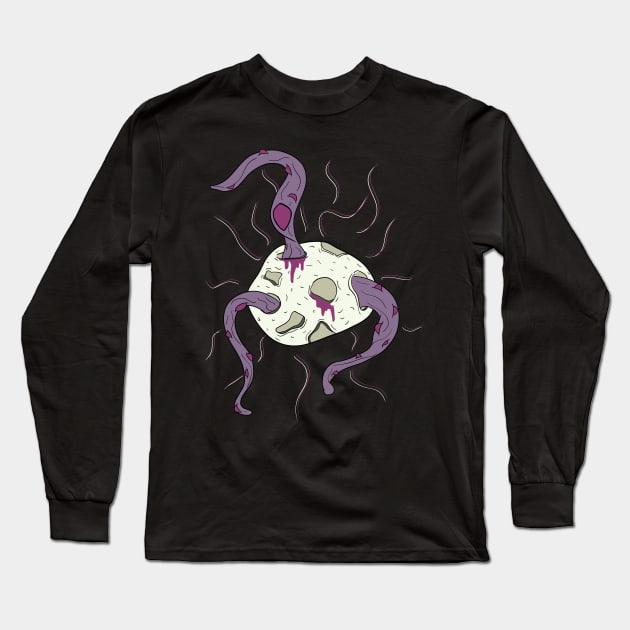 Bizarre Planet Long Sleeve T-Shirt by Trystonoga